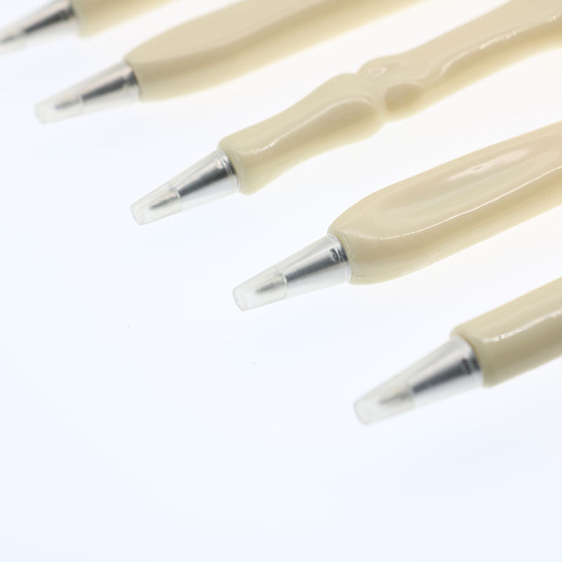 Snner 5pcs Nouveauté forme d'os stylos à bille Novelty doigts crâne os stylo  à bille d'encre noire Papeterie Fournitures de bureau pour les médecins  étudiants en soins infirmiers Médecins cadeaux : 