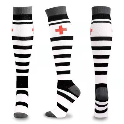 Chaussettes de compression motifs à pois - La Boutique Des Infirmières