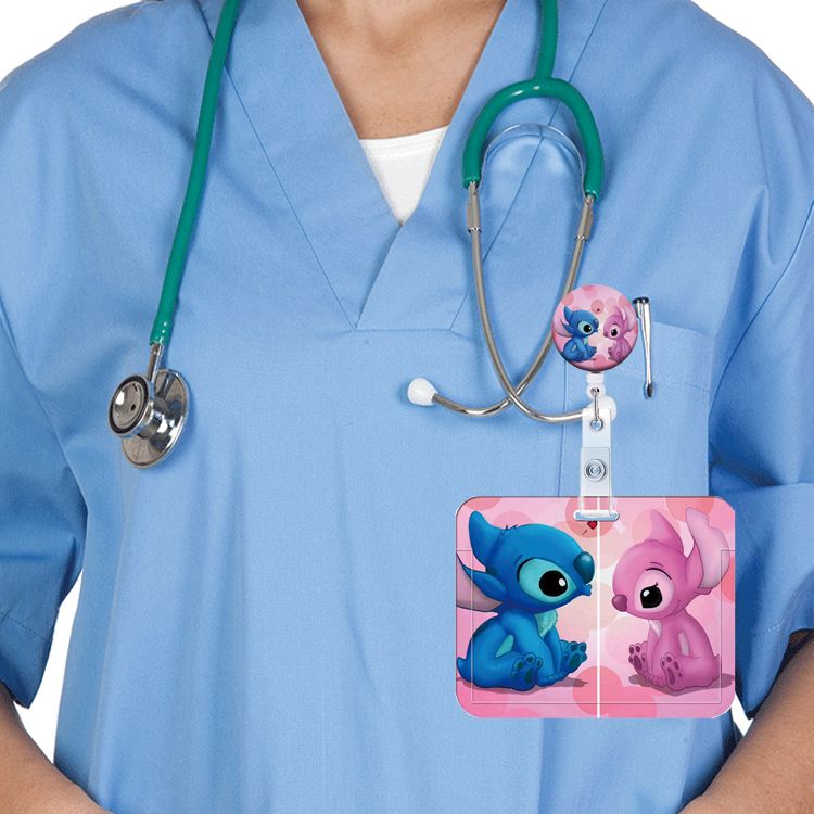 Clip blouse rétractable pour Badge Infirmière Disney – Genius