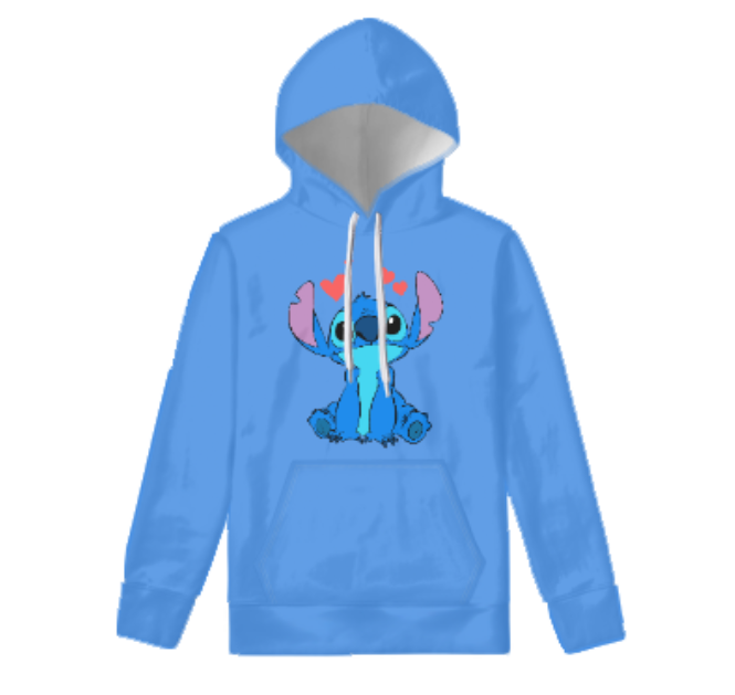 Sweat-Shirt / Hoodie Stitch à capuche - 4 couleurs