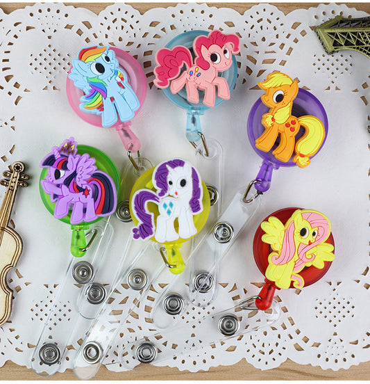 Porte-Badge rétractable "Poney"