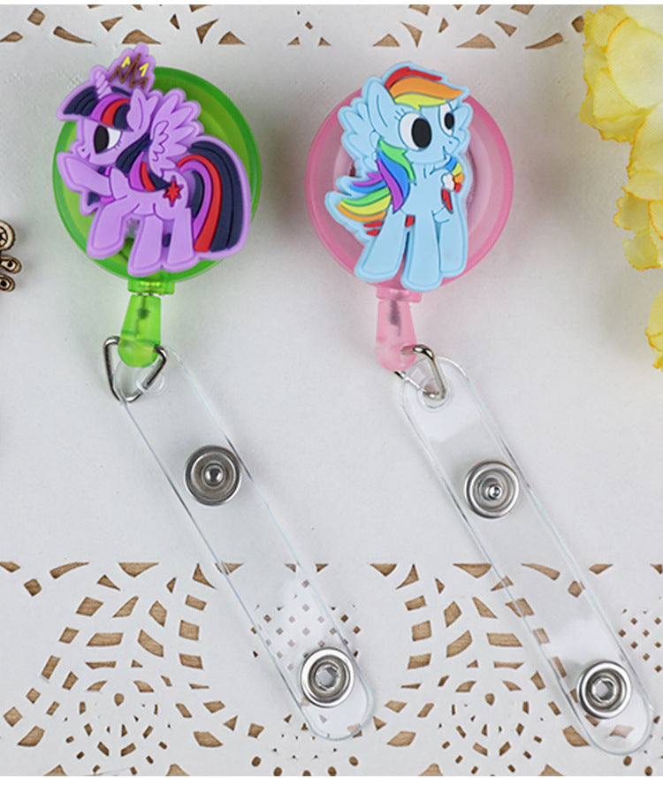 Porte-Badge rétractable "Poney"