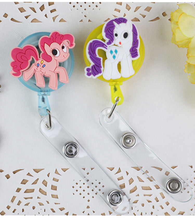Porte-Badge rétractable "Poney"