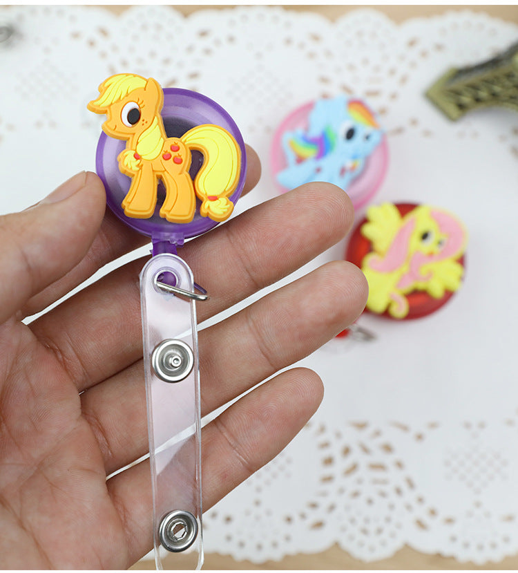 Porte-Badge rétractable "Poney"