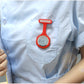 Montre infirmière digitale à cliper sur la blouse