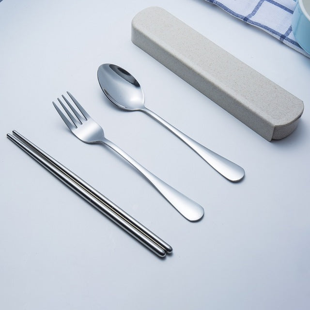 Étui + Set de couverts