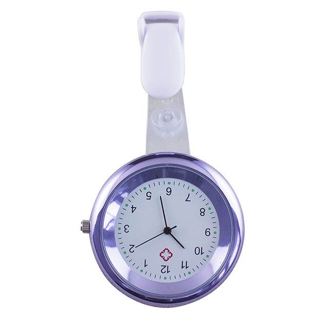 Montre design clip pour blouse 7 couleurs Accessoire infirmi re