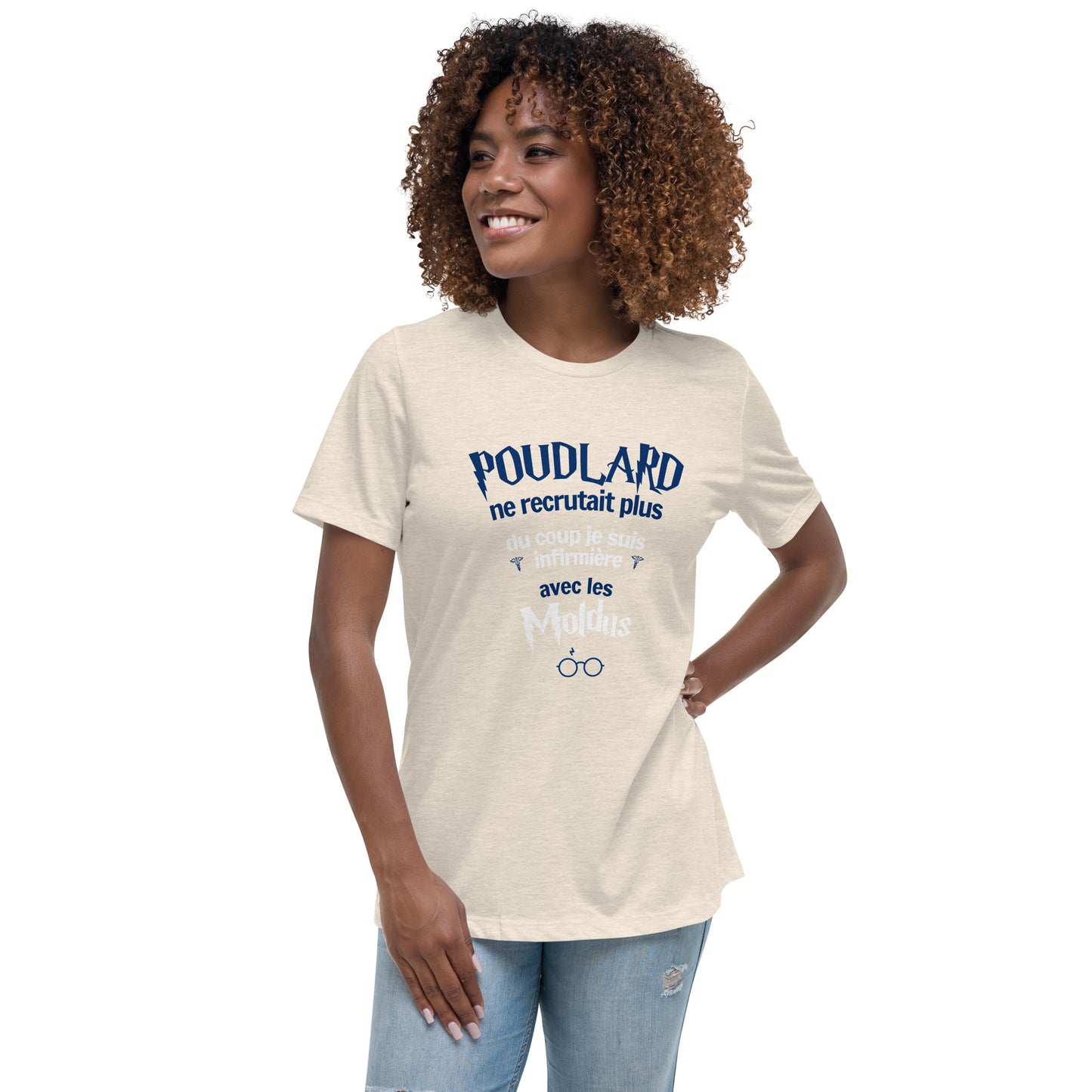 T-shirt pour Infirmière Poudlard avec Moldus